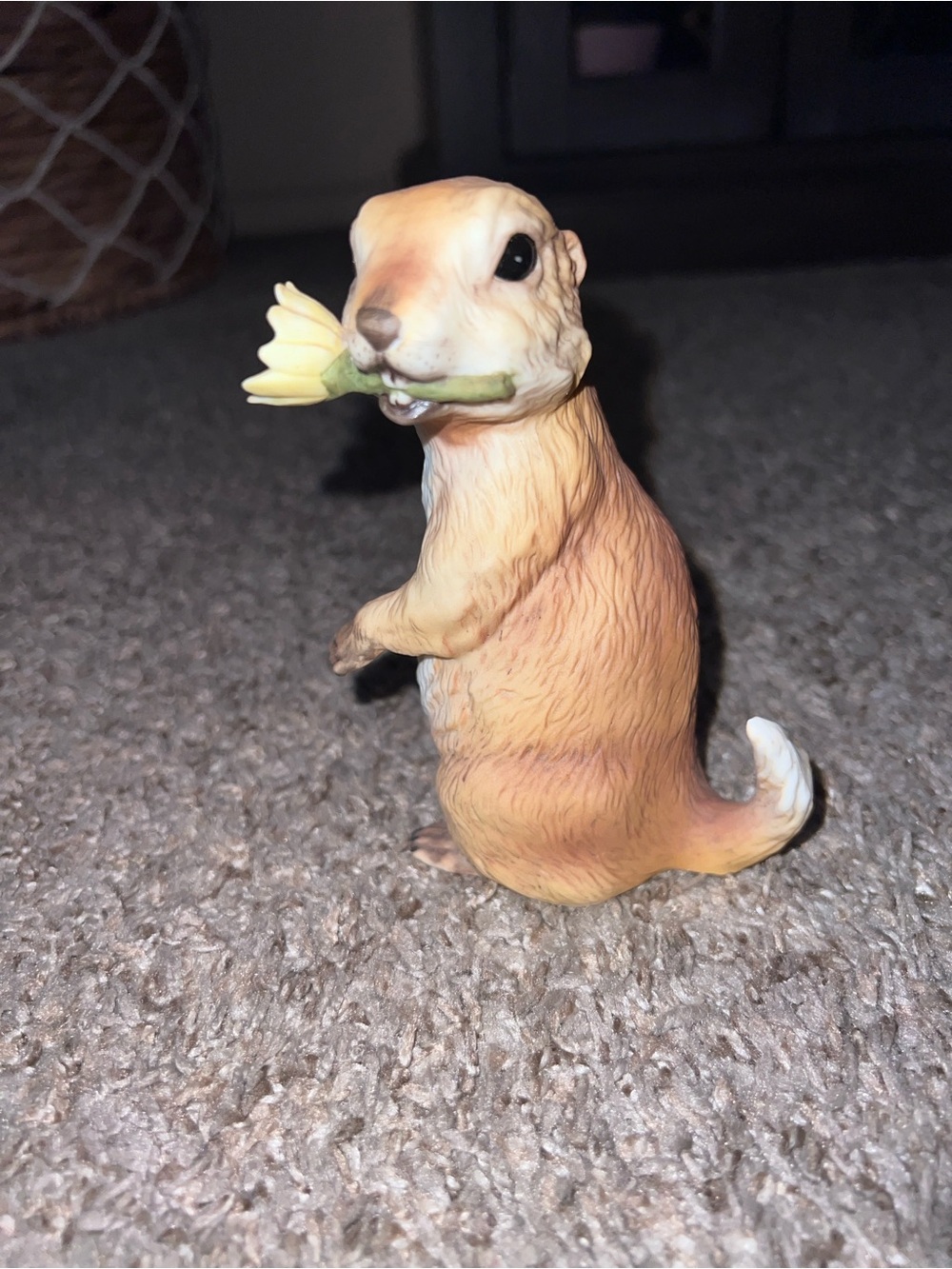 Vintage Roger Browns Babies Of Endangered Species Statue- Chester